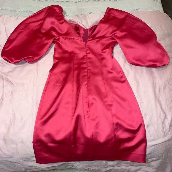 NWOT SILVIA ASTORE ANISSA DRESS - PINK, SIZE 40 (US 4) - Picture 5 of 7